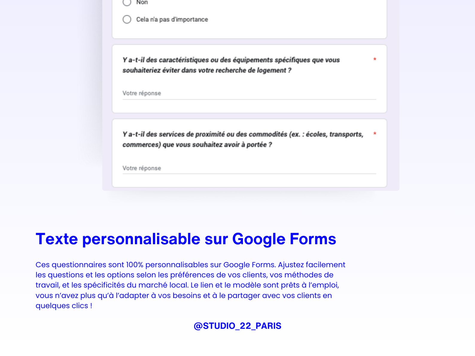 Questionnaire immobilier Google Forms – Simplifiez les transactions d’achat et de vente !