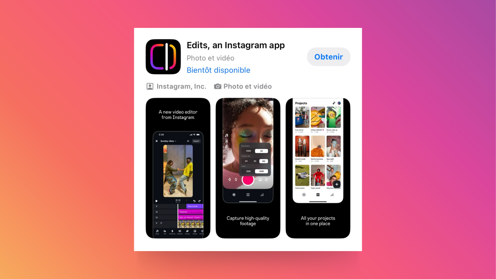 Application – Edits