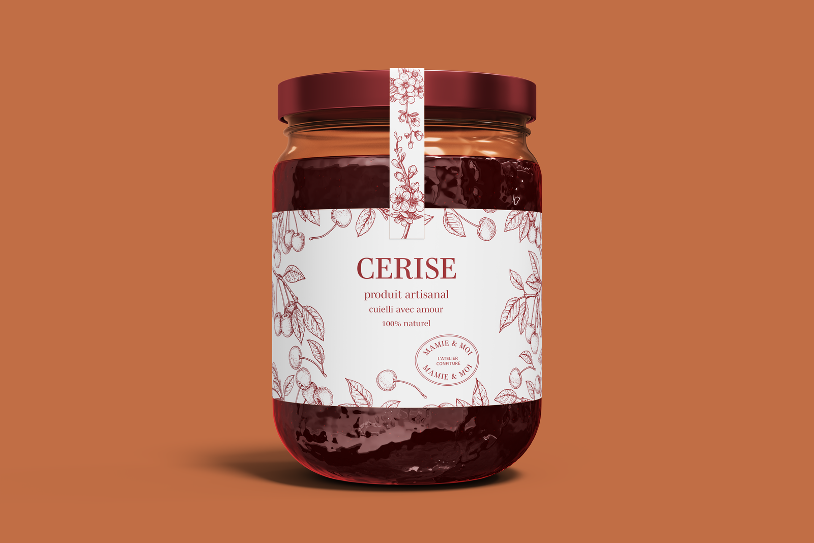 Pot de confiture – Mamie & moi
