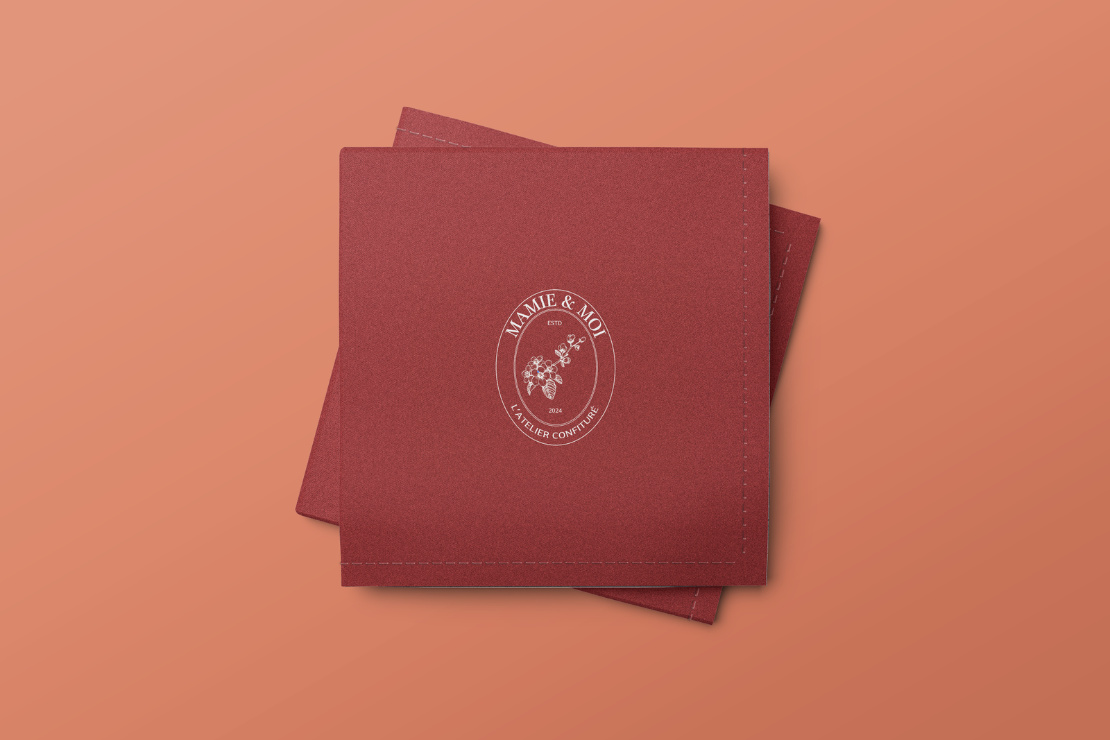 Serviette – Mamie & moi
